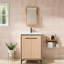 Meuble-lavabo simple 24 po avec plateau en céramique Kebron