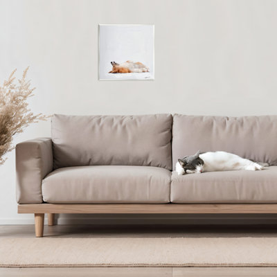 Resting Daydreamer Corgi Wall Plaque, design by Mary Sparrow