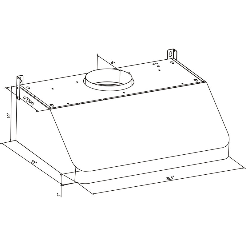 2 Piece Kitchen Package With 30" Gas Cooktop, and 36" Ducted Under Cabinet Range Hood