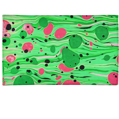 Chenille Geometric Indoor Rug