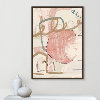 «Carmelo Delightful Spring Colors on Paper» par Leah Straatsma, reproduction