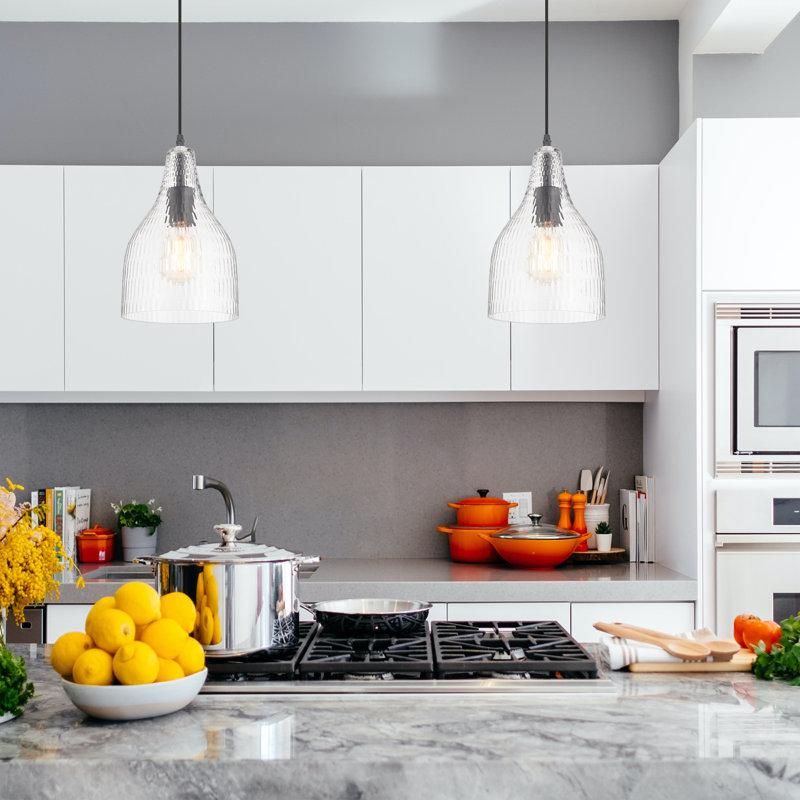 1 - Light Matte Black Single Pendant