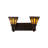 Sierra Prairie Mission Armed Sconce