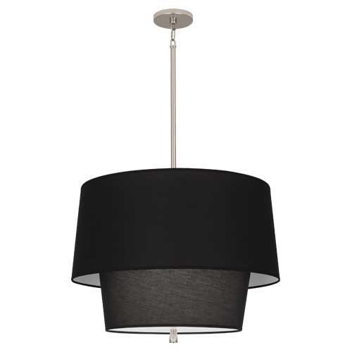 Decker 3 - Light Chandelier, Polished Nickel