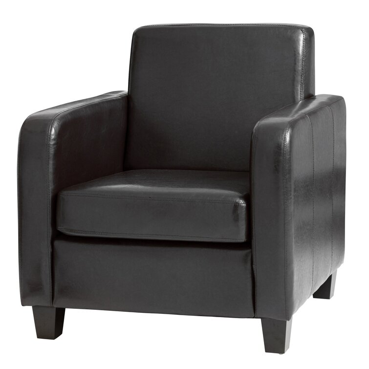 Windley Faux Leather Armchair