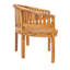  Banc de jardin et de patio en teck de qualité supérieure 74 po Meyer