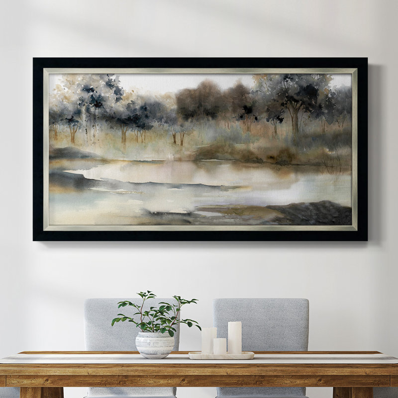 Serene River - reproduction de photo sur toile, H 25 po x l 45 po x P 1 po