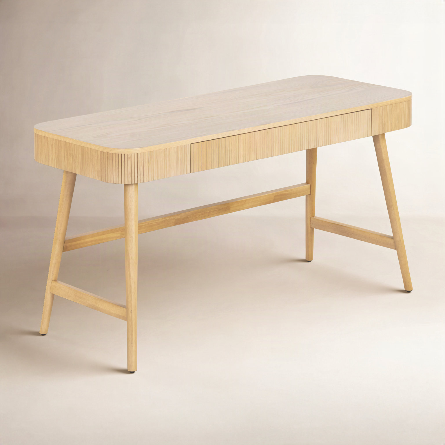 55" Wood Writing Desk