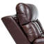 Cuir gel chocolat