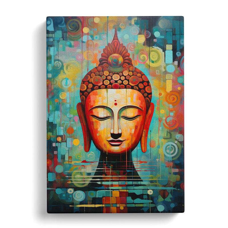 Buddha Abstract No.3 - Print, 50cm H x 35cm W x 3cm D