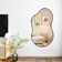 Cloud Shaped Metal Wall Mirror