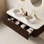 Meuble-lavabo mural avec 2 tiroirs