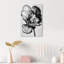 Graphite Flower Print by Oliver Gal-896158445-896158457