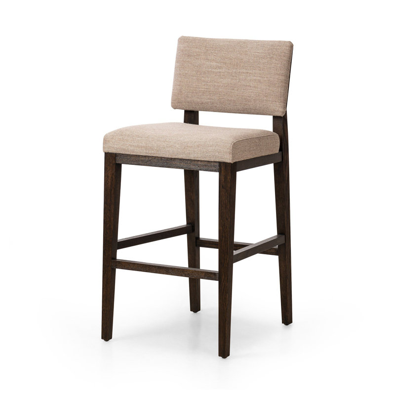 Carlo Stool-Somerton Ash-Counter & Bar, White, Bar Stool (31.25" Seat Height)