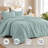 PHF Soft Waffle Comforter Set, Comfy Breathable Lightweight Textured Waffle Weave Comforter Bedding Set-124231528-124231529