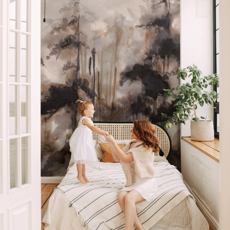 Jadzia 108' L x 78" W Peel and Stick Wall Mural