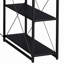 Bureau avec tablettes ouvertes et huche-1109032269