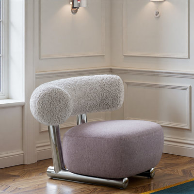 Chaise de loisir simple moderne.