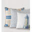 Maritime Square Pillow Cover & Insert