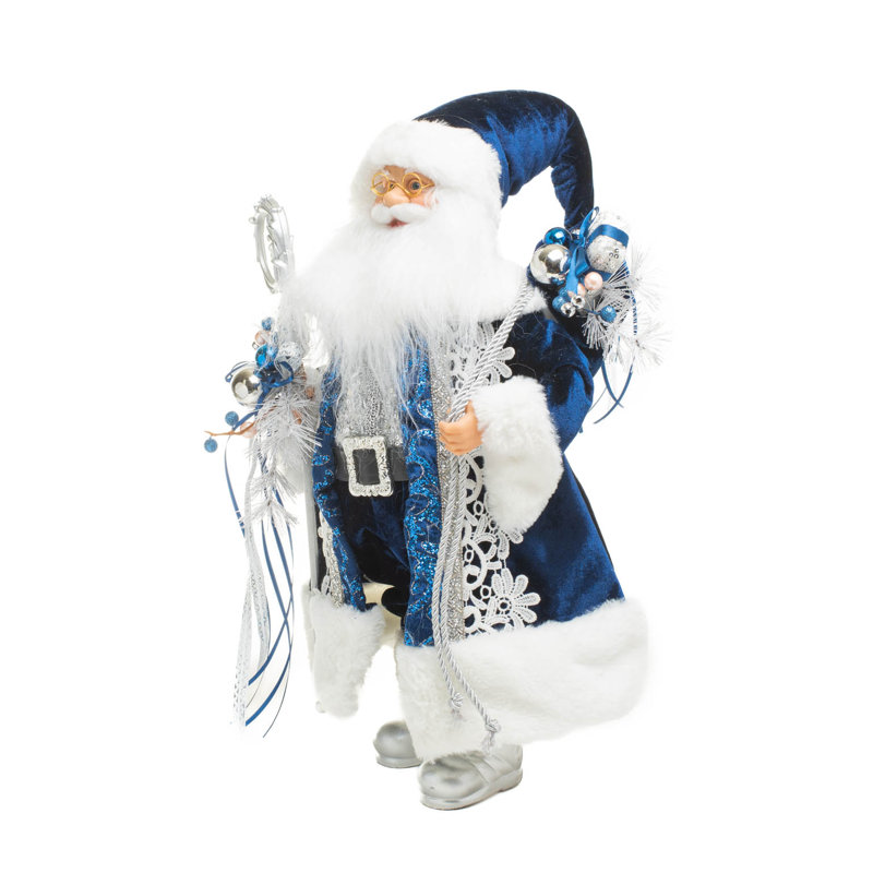 Père Noël bleu nordique
