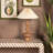 Resin Table Lamp with Pleated Shade