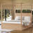 Canopy Platform Bed with Trundle and Three Storage Drawers-27468498