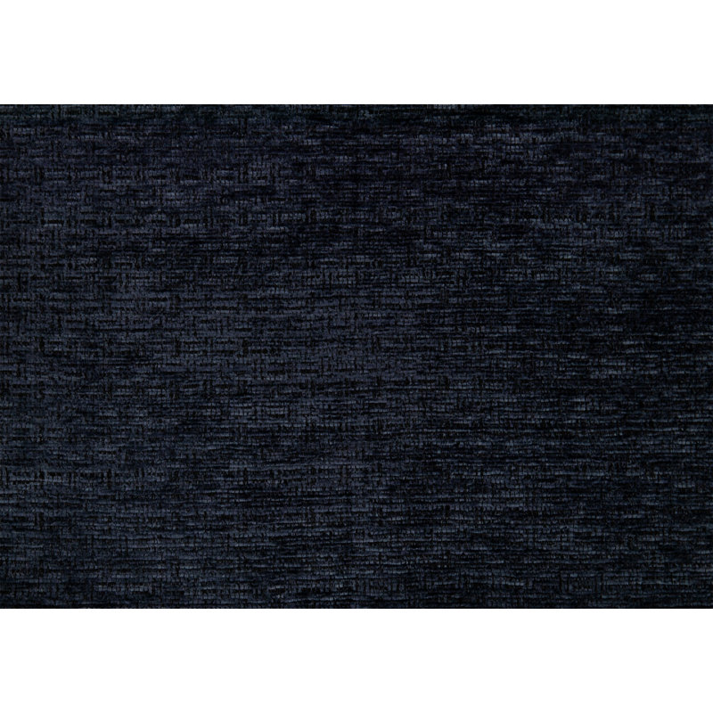 Canapé en chenille durable avec coussins décoratifs et meubles de salon contemporains bleus 1 pièce