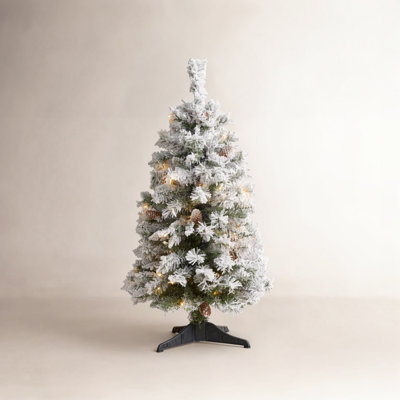 Lighted Artificial Christmas Tree