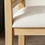 Ensemble de table de salle à manger ronde pour 4 personnes de Trexm, ensemble de table de salle à manger extensible rétro avec 4 chaises rembourrées, ensemble de table de cuisine et chaises pour salle à manger et cuisine (bois naturel délavé)-329797296-329797261