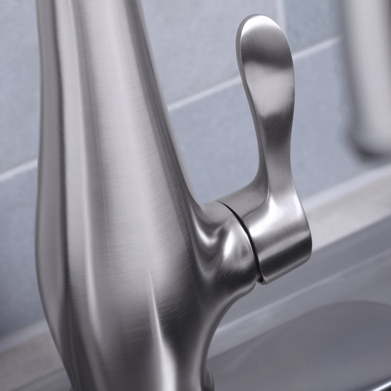 Cruette Pull Down Touch Single Hand Kitchen Faucet with DockNetik®, ProMotion™,  MasterClean™, Vibrant Stainless