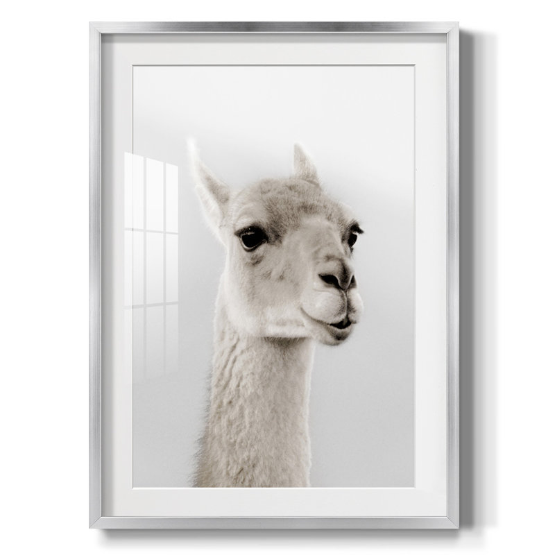 " Vertical Arrangement II ", Silver Framed Paper, White