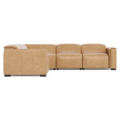 Leather Corner Sectional