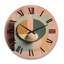 Très grande horloge murale géométrique-528753618