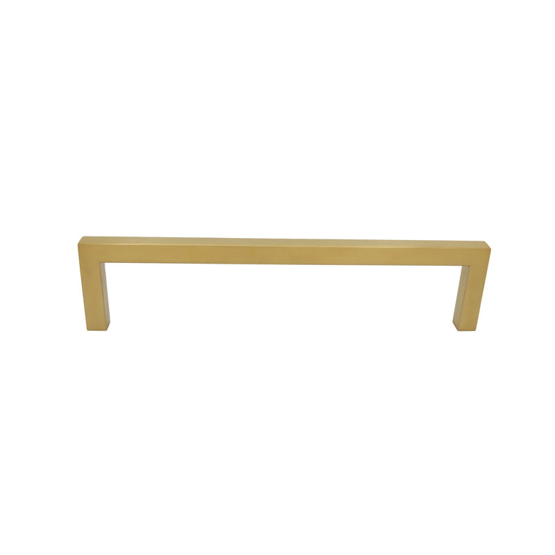 18.3" Wall Mounted Towel Bar, 0.63" H x 24.25" W x 2.95" D, Satin Brass