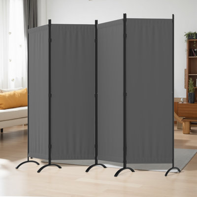 Room Divider 7ft Portable Room Dividers And Folding Privacy Screens, 89