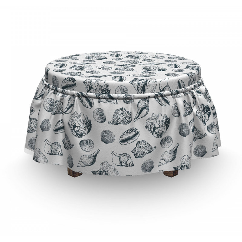 Housse pour repose-pieds combat conch de floride