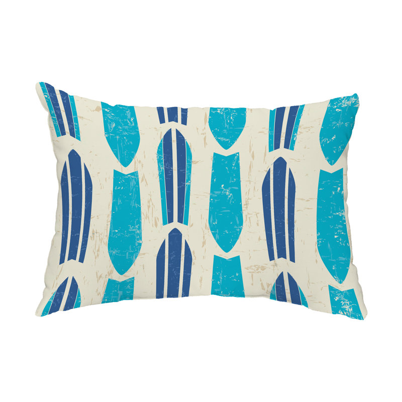 Coussin extérieur Dean, Turquoise