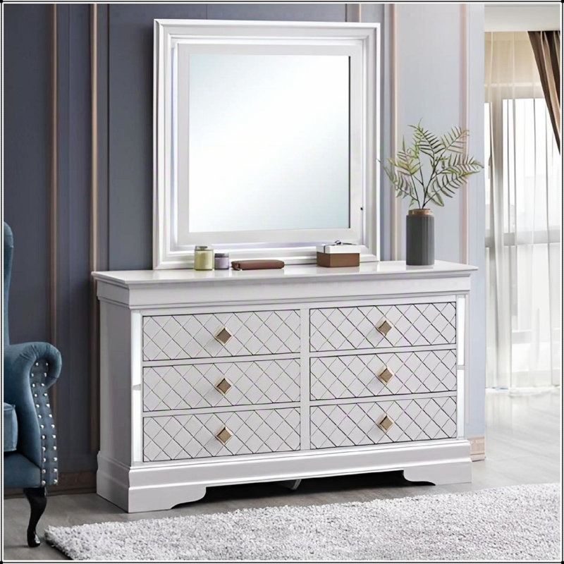Commode Verona Pearl White
