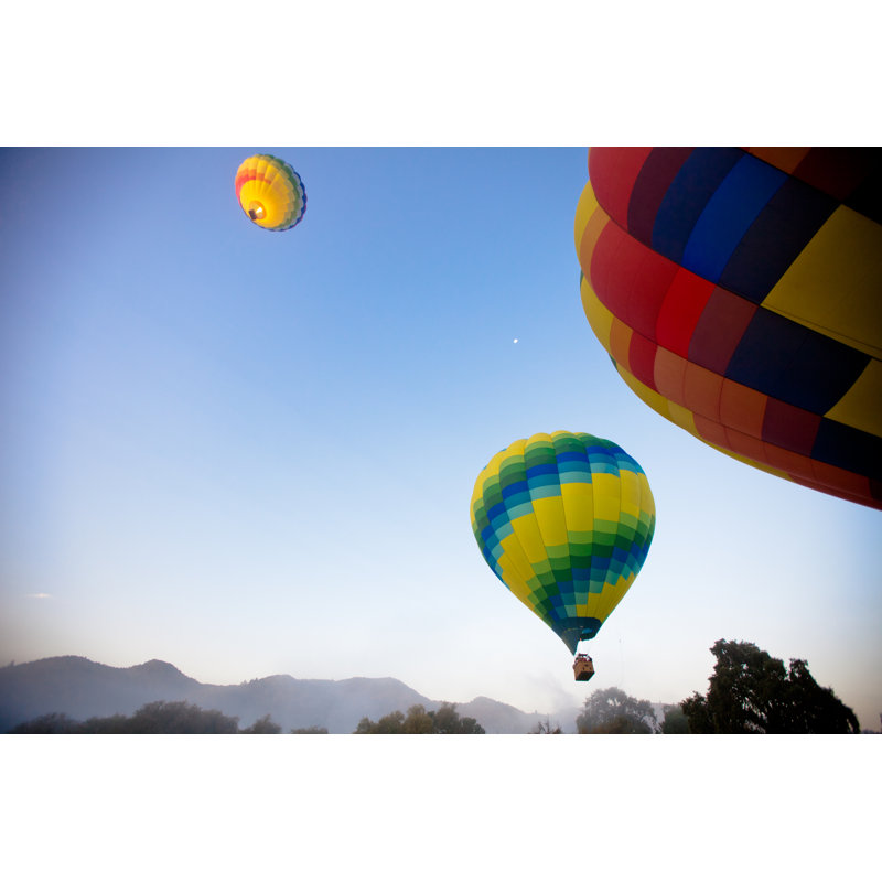 Hot Air Balloons by Epicurean - Wrapped Canvas Print, 30cm H x 46cm W