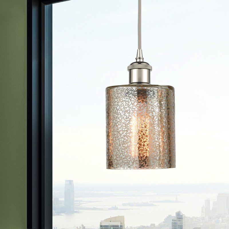 Willamette 1 - Light Single Pendant, Mercury, LED, Polished Nickel