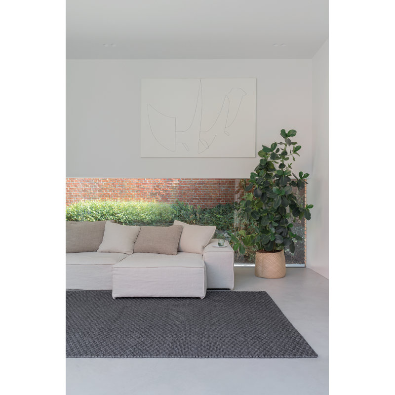 RHYTHM, Graphite, Rectangle 5'7" x 7'10"