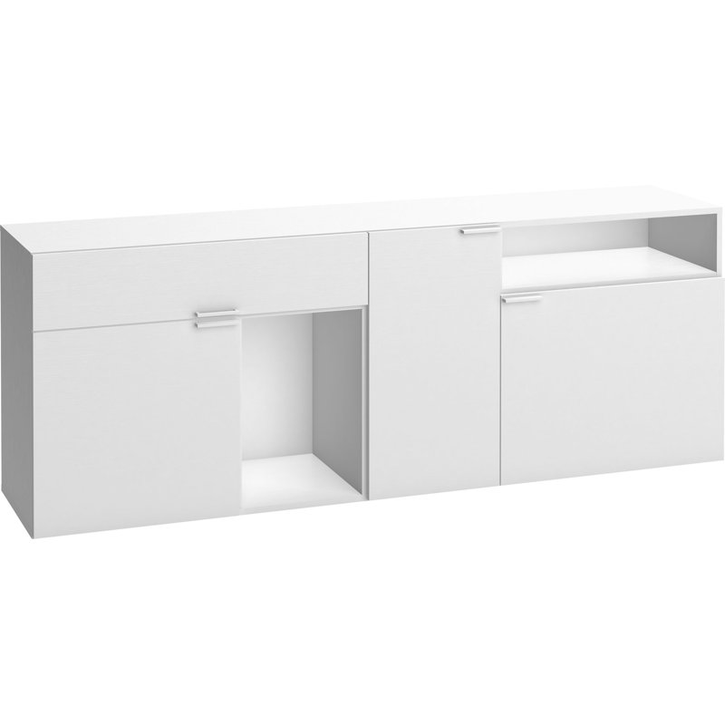 Reba 1 Drawer Sideboard, White