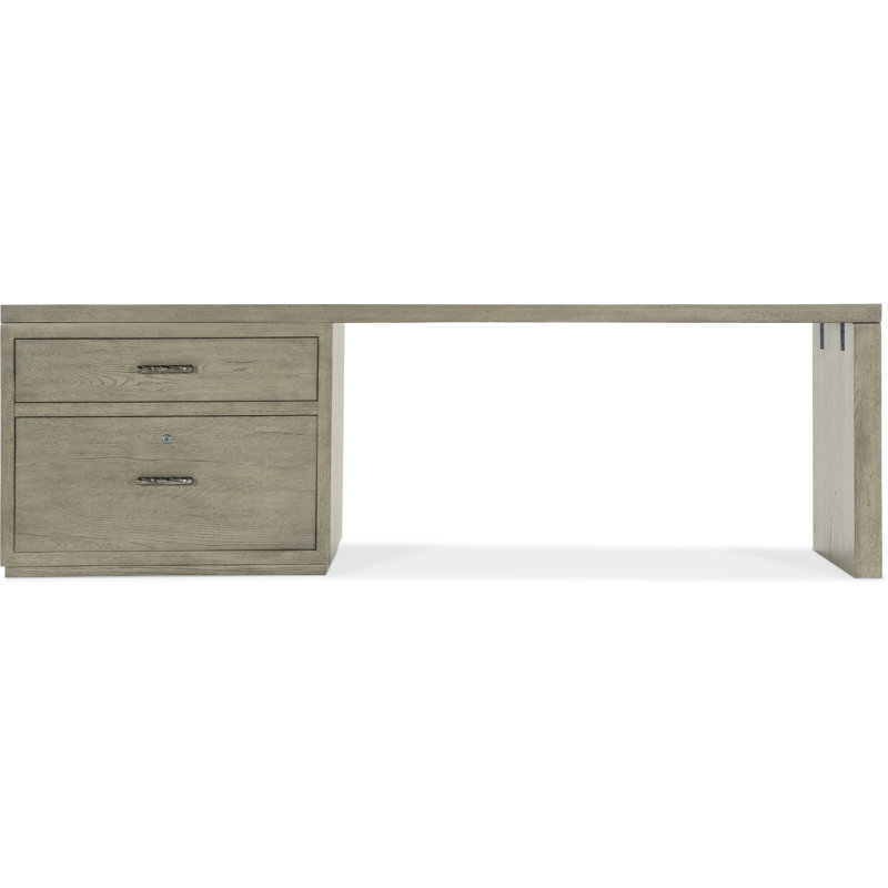 Linville Falls Floating Desk, 30" H x 96" W x 24" D