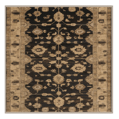Machine Washable Overdyed Beige Area Rug
