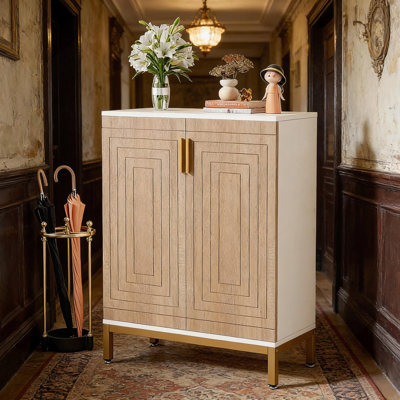 Rangement à chaussures durable, armoire à chaussures spacieuse, armoire à chaussures d'entrée