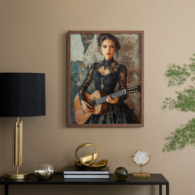 Reproduction encadrée WOMEN Series CCXIV - bois massif