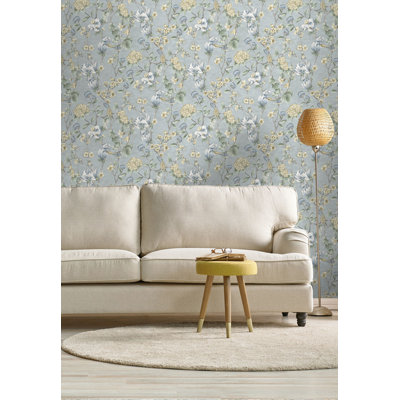 Papier peint floral