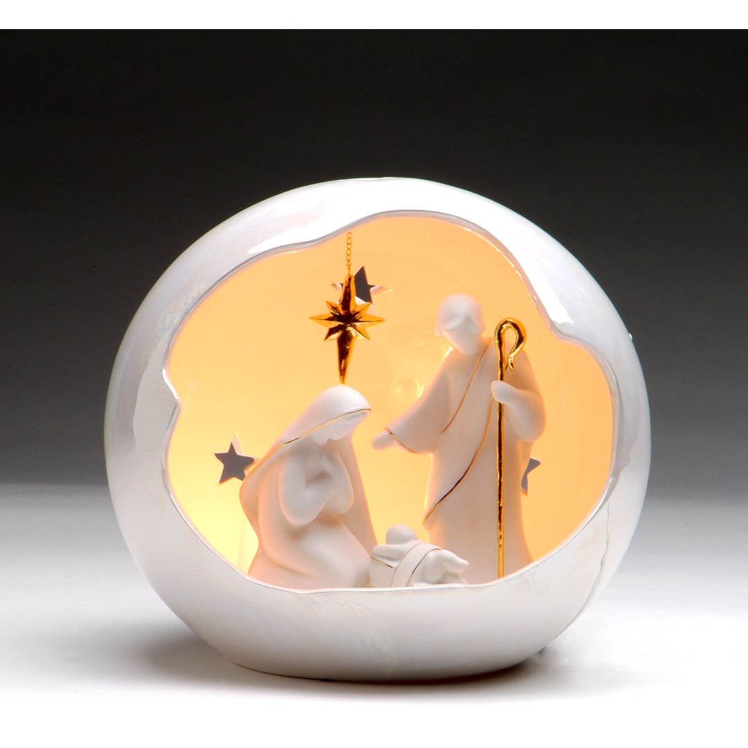 Medium Globe Holy Family Night Light Cosmos Gifts