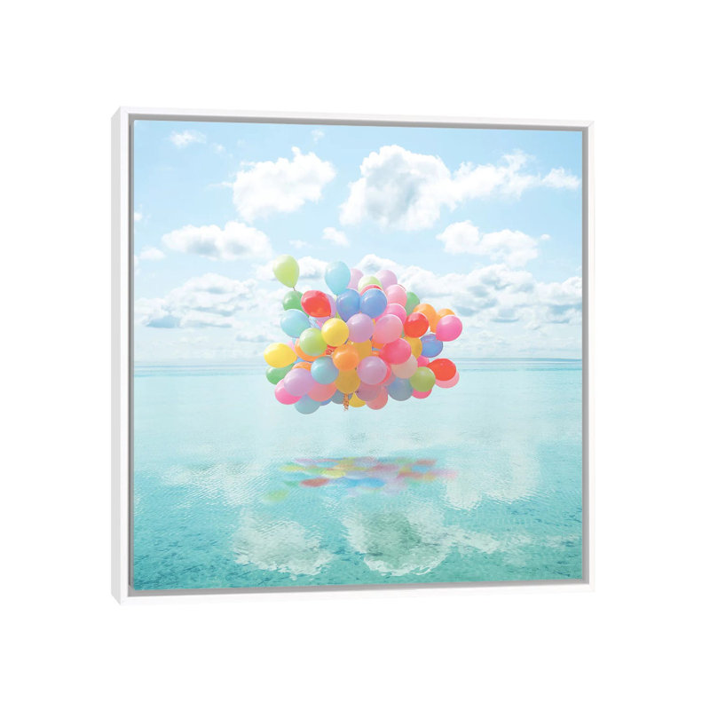 Dancing on Water par Erin Summer-impression d’art graphique, Pas de tapis, H 37 po x l 37 po x P 1,5 po