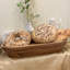 LuxeDesigns Handcrafted Acacia Wooden Dough Bowl - Decorative Centerpiece for Home Decor